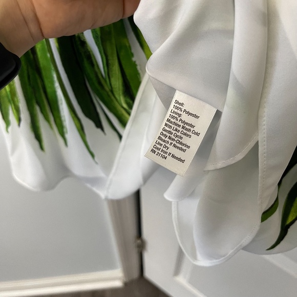 The Limited Vibrant Green Striped Flowy Dress - Picture 5 of 10